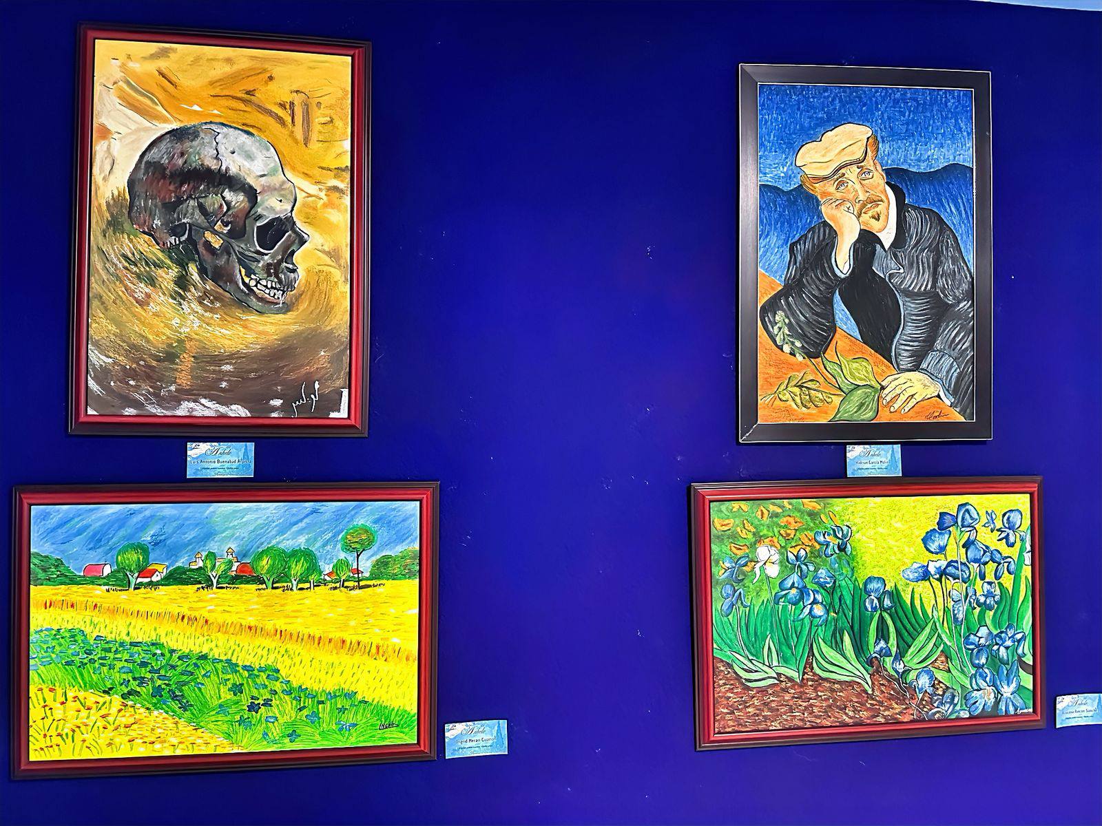 Exposición de obras de alumnos ESDPA